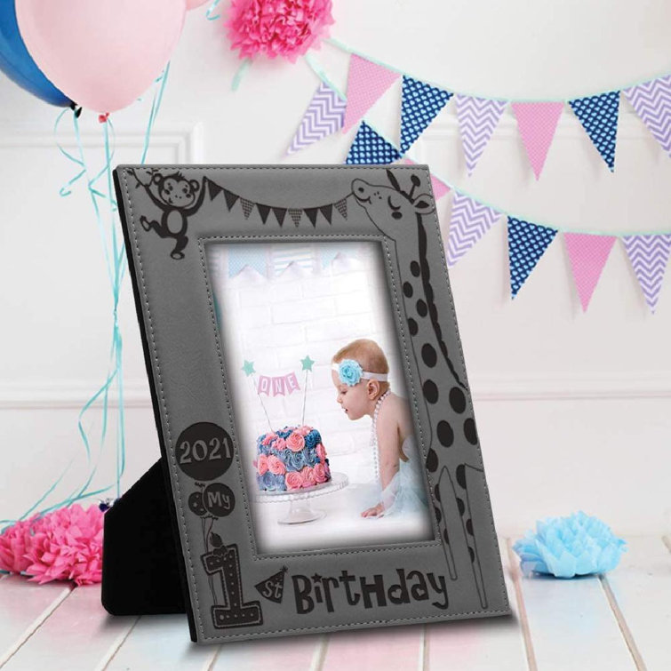 Trinx My First Birthday Picture Frame Baby's 1St Birthday Engraved
